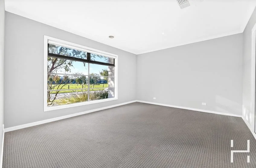 Bedroom in the Lyndhurst home