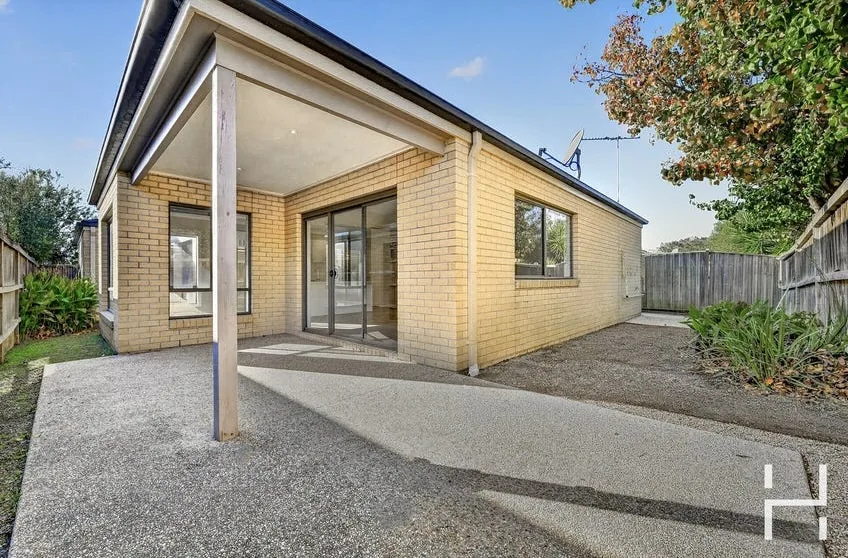 Outdoor area of the Lyndhurst home